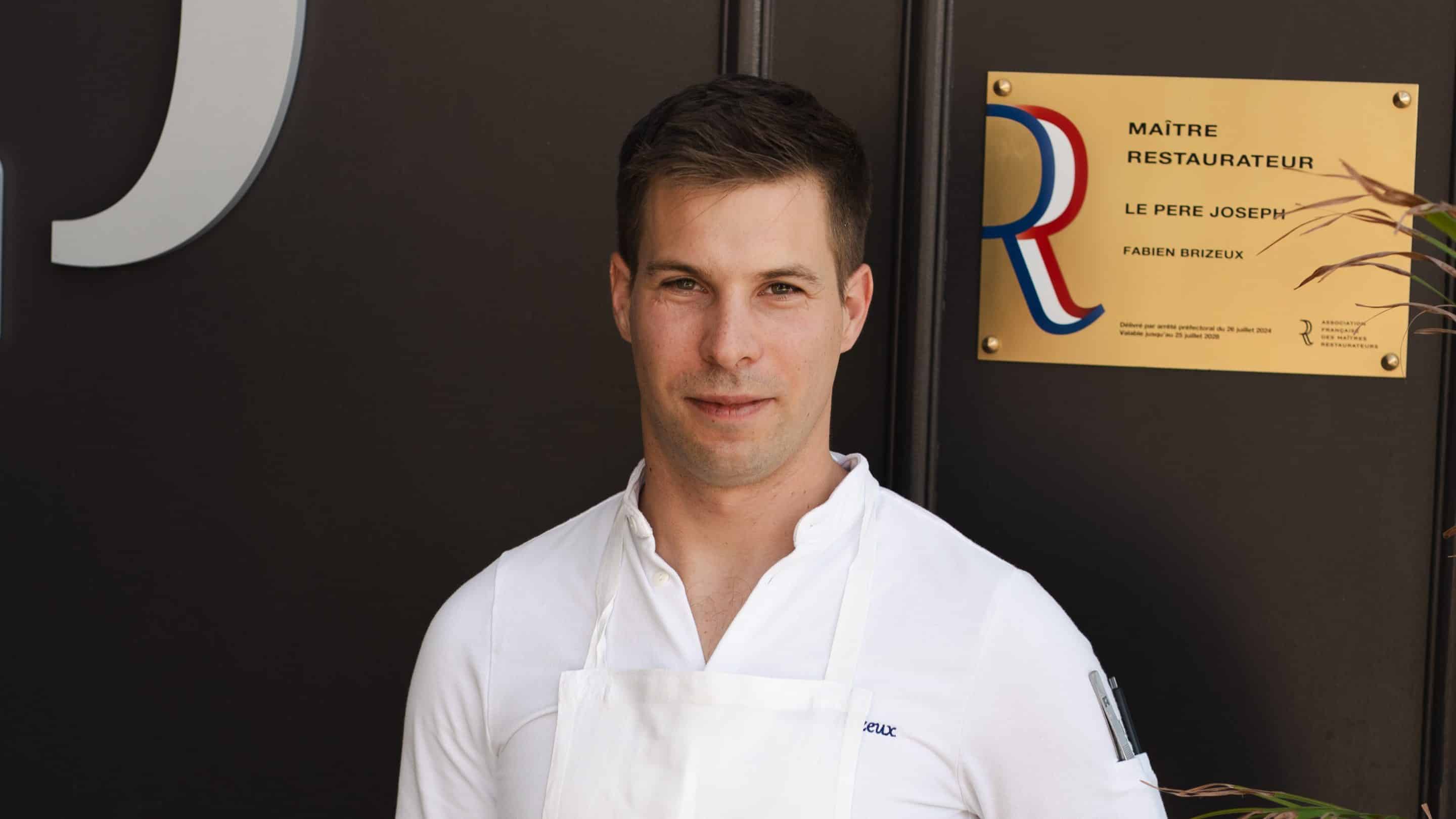 Le chef du Père Joseph Fabien Brizeux, Maître Restaurateur
